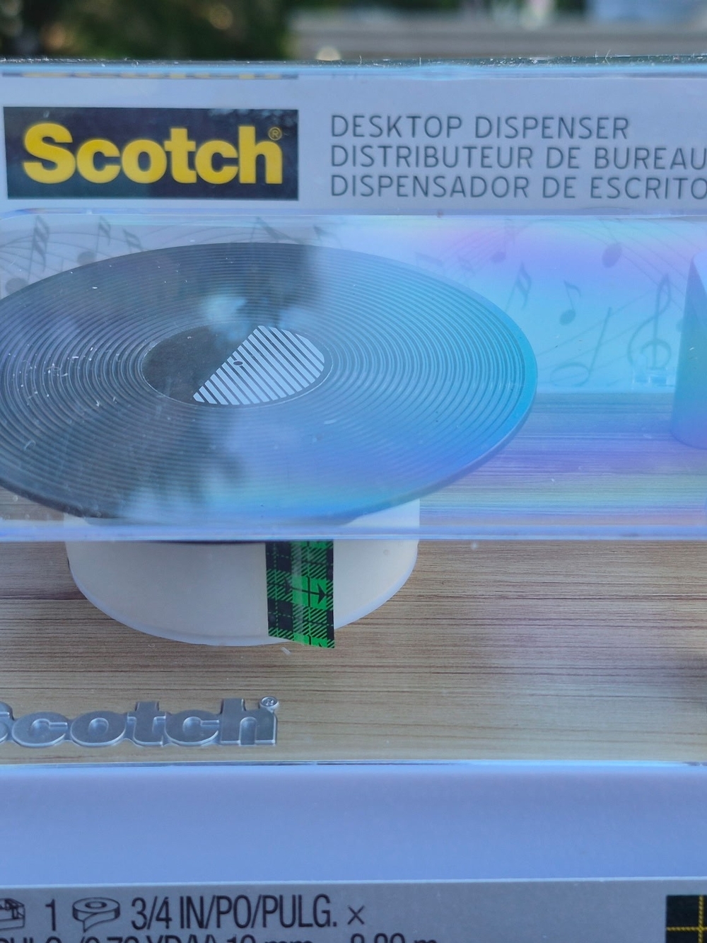 Scotch C45 Record Player Desktop Tape Dispenser Discontinued